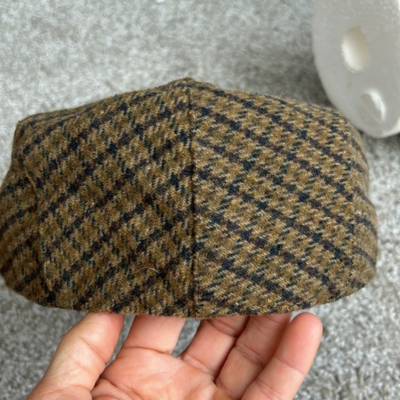 Women’s O/S tweed newsboy hat - Picture 9 of 12